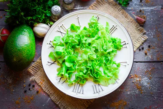 салат с рукколой и авокадо рецепт фото 2